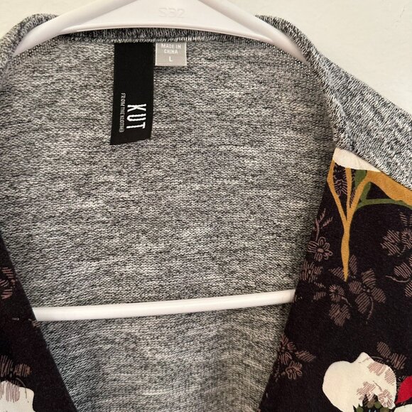 KUT FROM KLOTH RAYON BLOUSE WOMENS SIZE LARGE - Picture 4 of 4